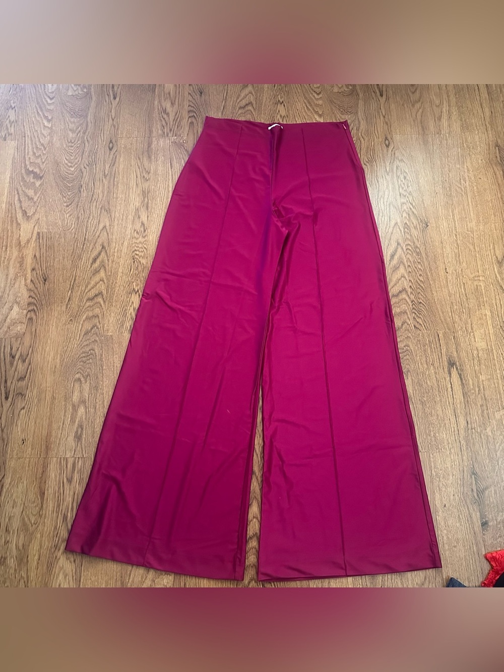 Ripley Rader magenta pink Wide-Leg High-Rise Pants size 3 nwt